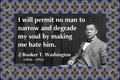 171 Booker T. Washington on Hate