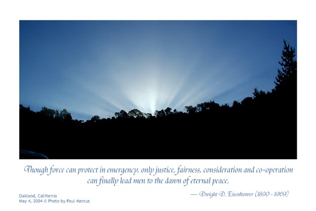 The Dawn of Eternal Peace