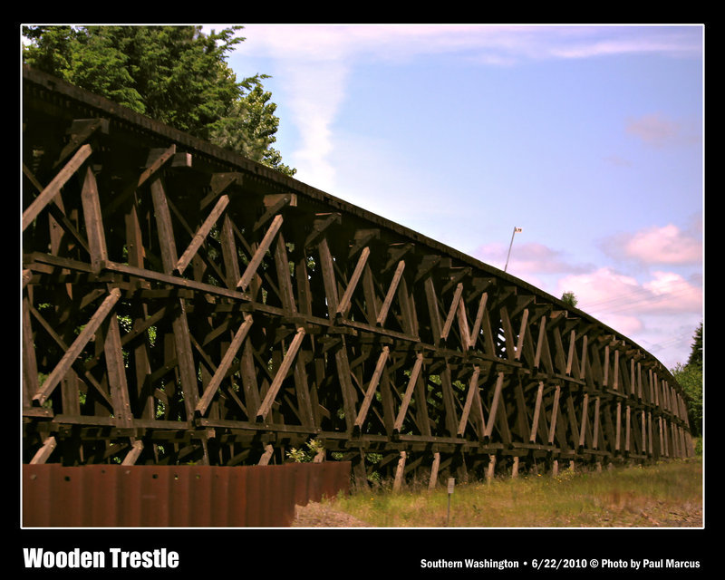 Wooden Trestle