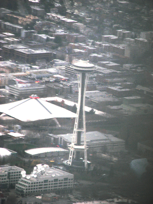 Space Needle from the Air