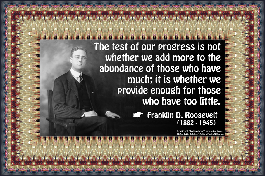 019 Franklin D. Roosevelt on Social Responsibility