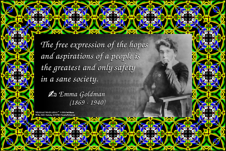 022 Emma Goldman on Free Expression