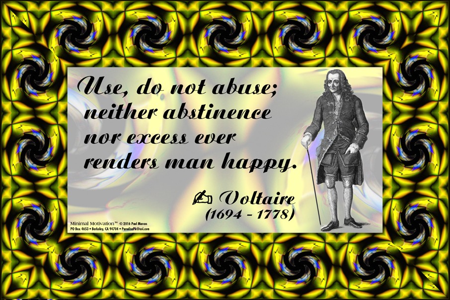 047 Voltaire on Moderation
