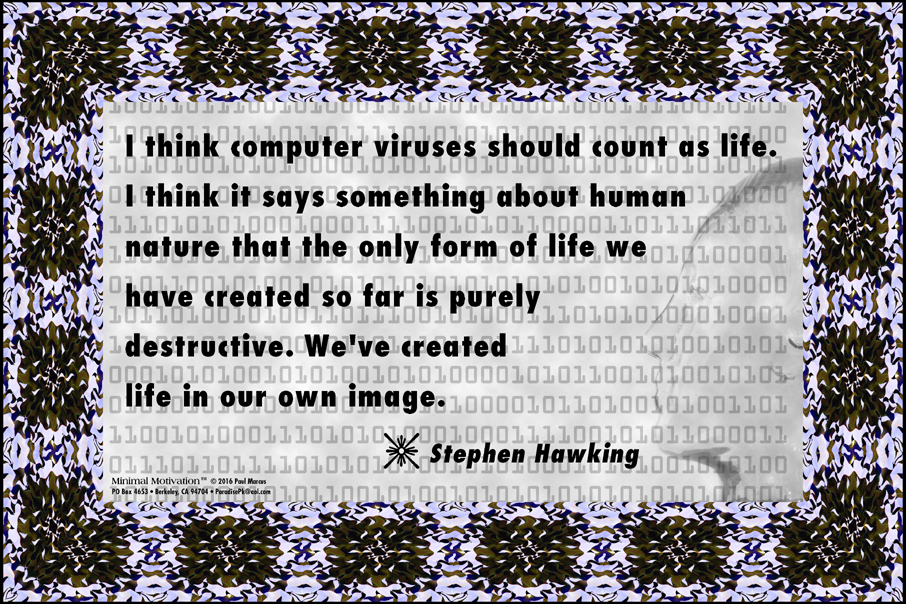 112 Stephen Hawking on Human Nature