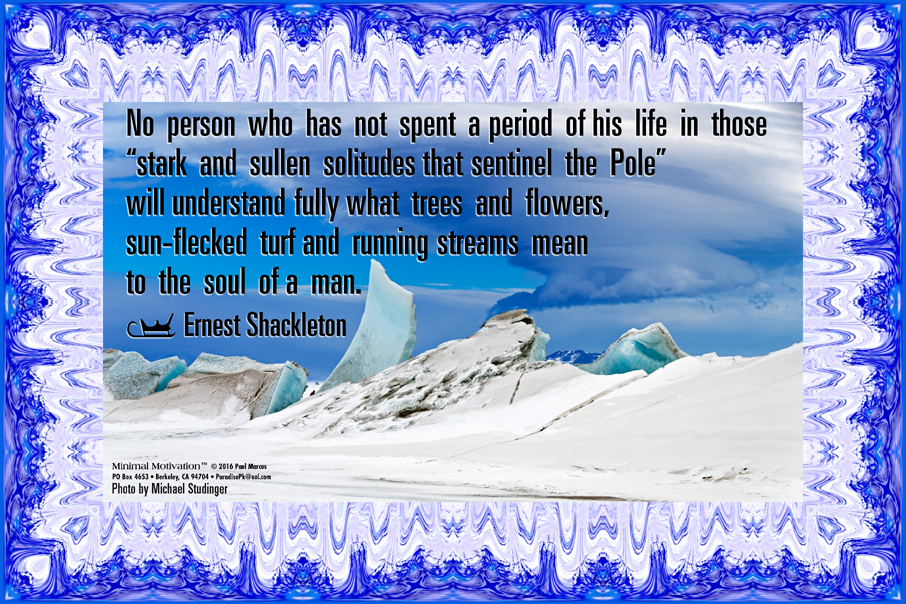 115 Ernest Shackleton on Appreciation