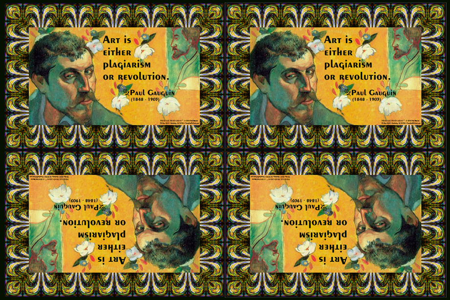 133 Paul Gauguin on Art (wallet print)