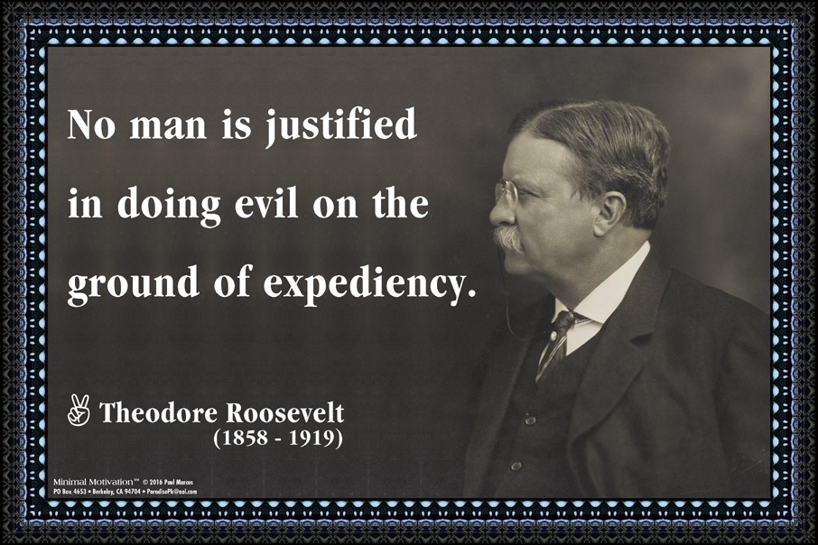142 Theodore Roosevelt on Evil