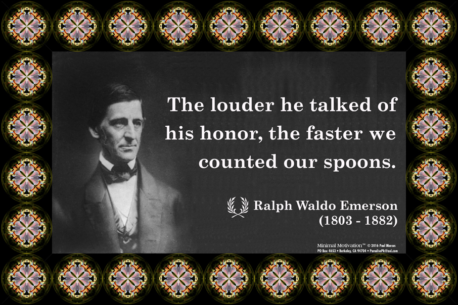 151 Ralph Waldo Emerson on Honor