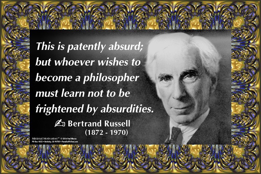190 Bertrand Russell on Absurdity
