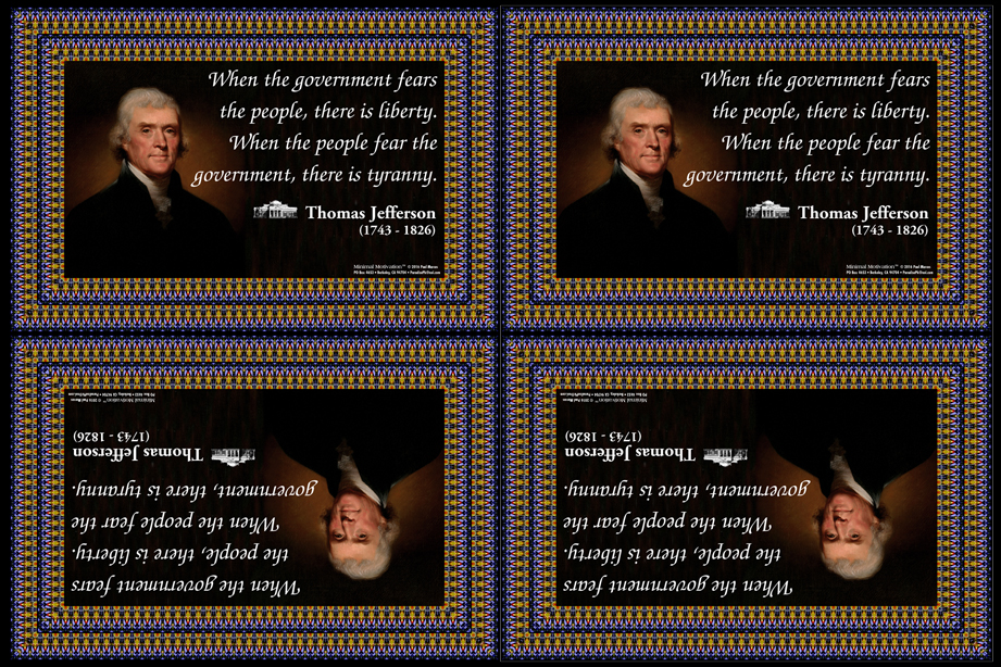 194 Thomas Jefferson on Government (wallet print)