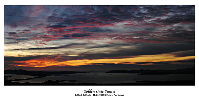 Golden Gate Sunset