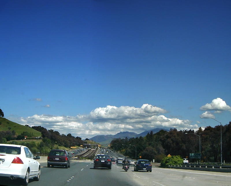 Clouds Over Mount Diablo