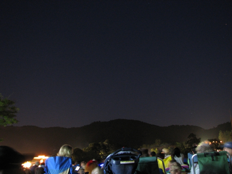 Waiting for Fireworks