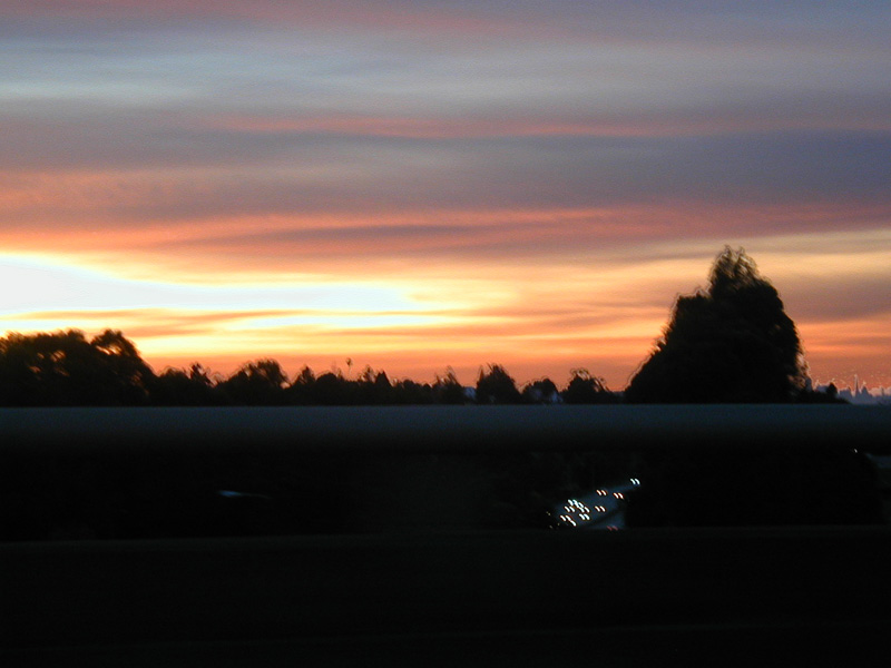 HWY580 Sunset