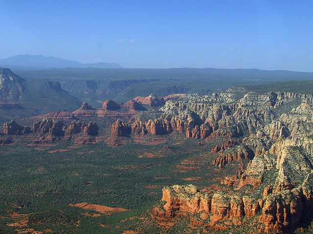 Sedona, AZ from the Air