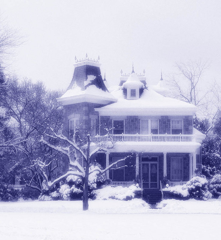 blue victorian