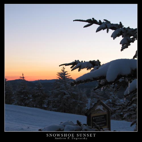 Snowshoe Sunset (v2)