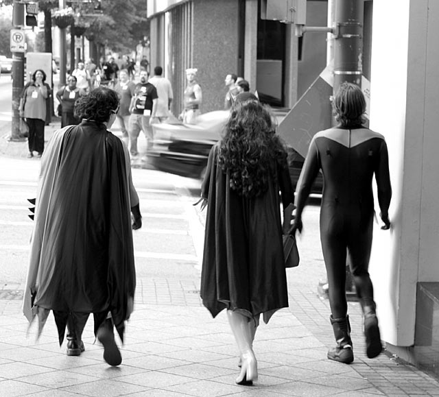 On Their Way to Save the Day