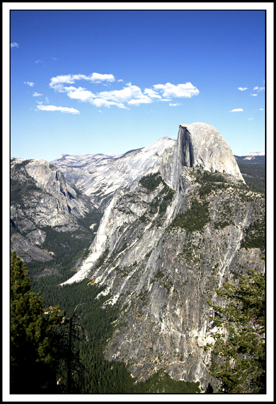 Half Dome Overlooking the Valley