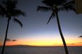 sunset moon 
