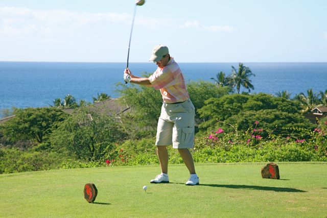 Golf in Wailea 