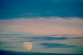 Moon at dusk