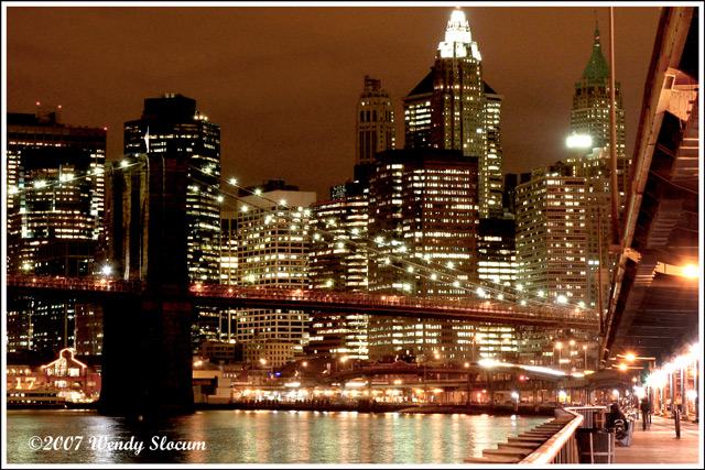 Brooklyn Bridge Cityscape