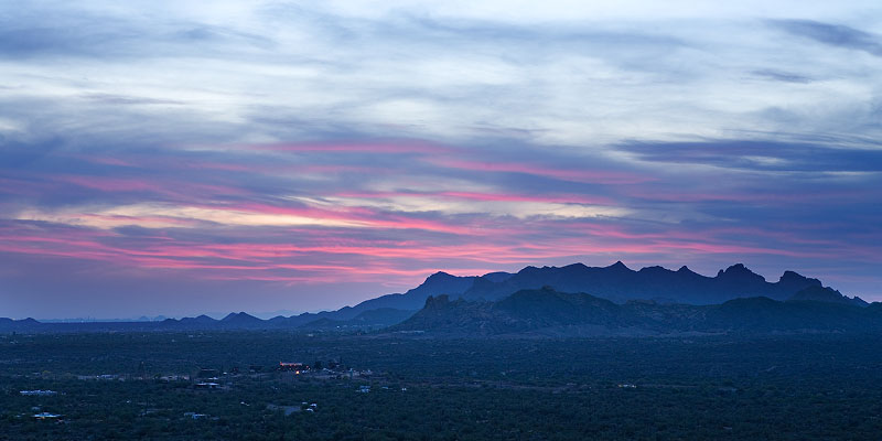 Lost Dutchman Sunset