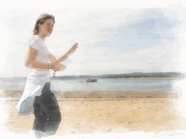 Jodie - Watercolour