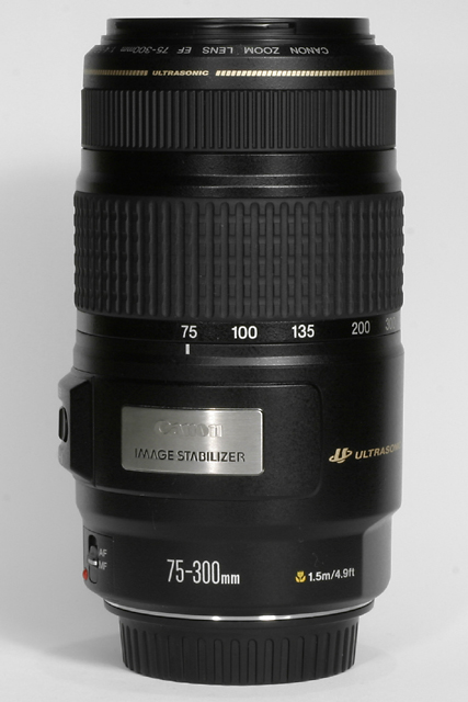 Canon 75-300 mm 4 - 5.6 f IS