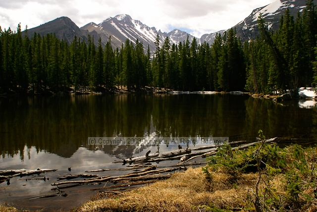 Longs Peak and Dream Lake