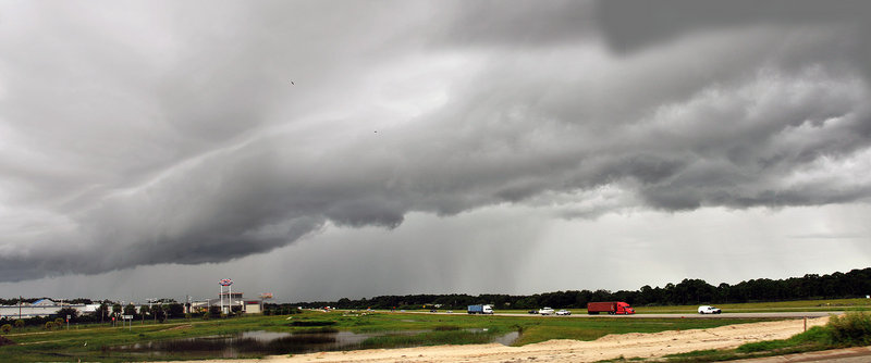 Tropical Storm Fay First Feeder Band