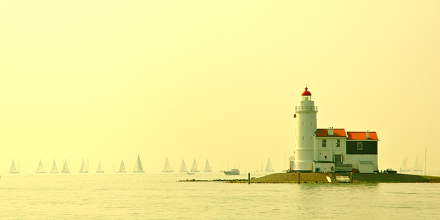 Lighthouse "Paard van Marken"