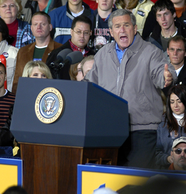 Bush Rally 11/1/04