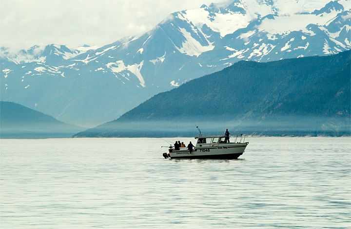 Fishing in Skagway