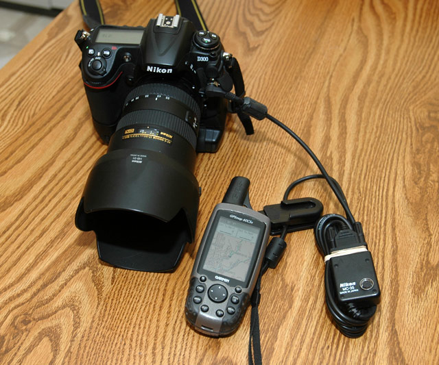 GPS Tethered to D300