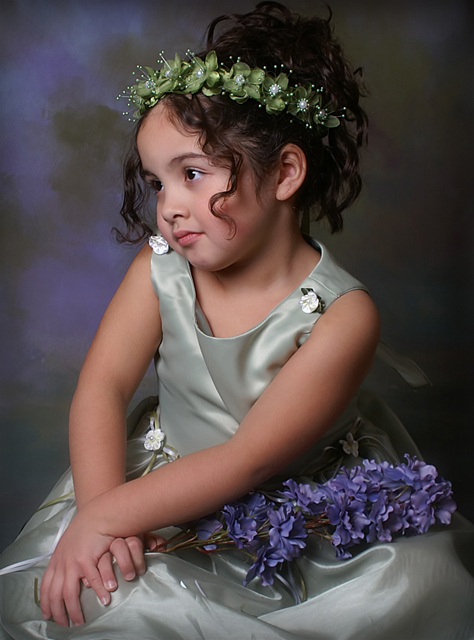 Shayla as Flower Girl