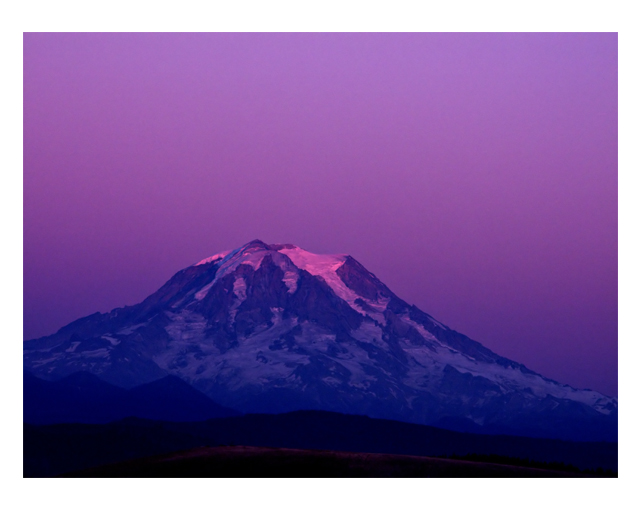 Mt. Rainier Sunset