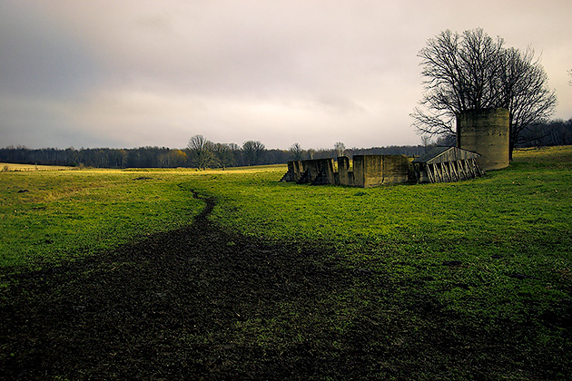 crib, ruins and cowpath