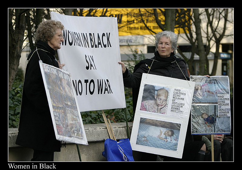 women in black