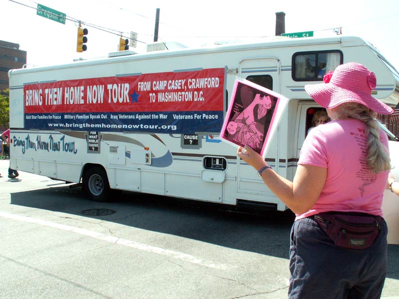 Bring Them Home Now Tour Bus