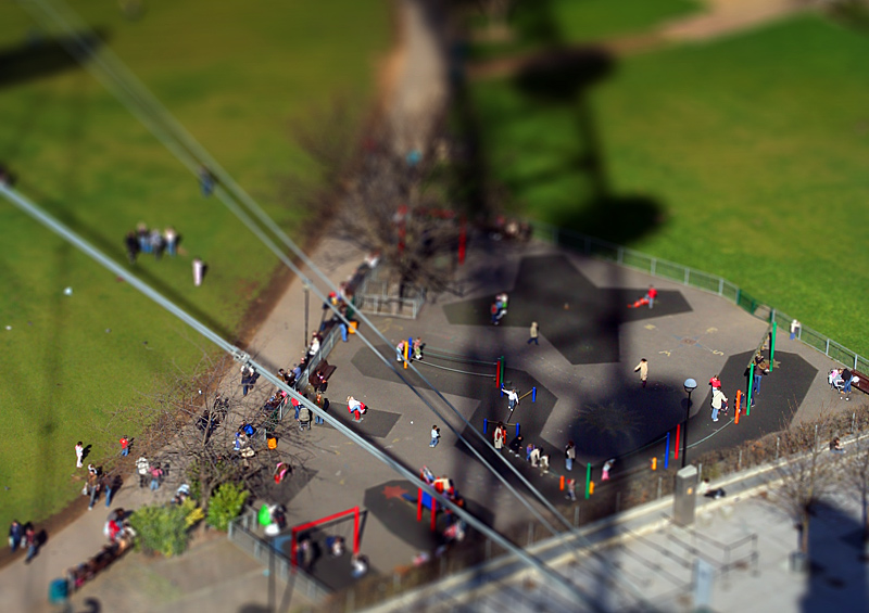 Above the London Eye