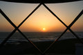 Sunset Through the Lighthouse