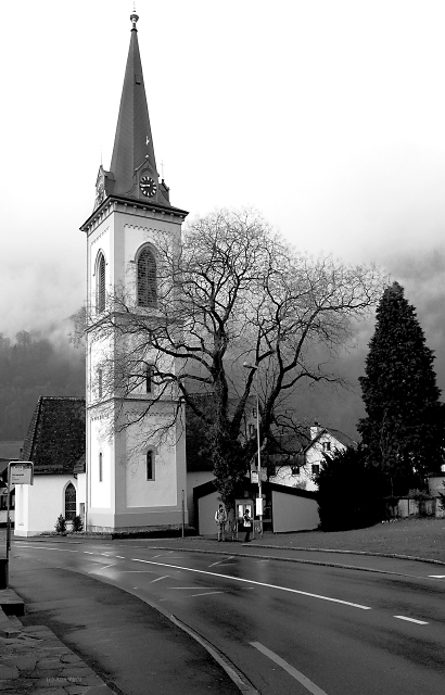 Rainy Day In Niederurnen Ch