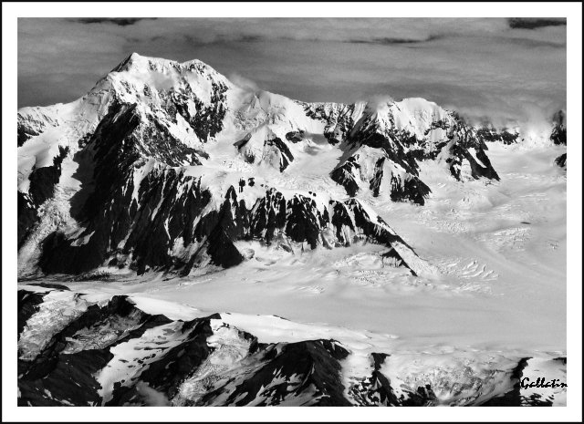 Alaskan Peaks And Glaciers
