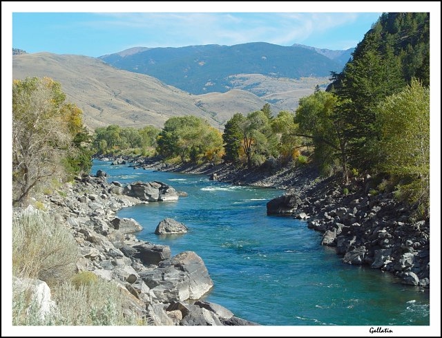 Rocks Along The Yellowstone River