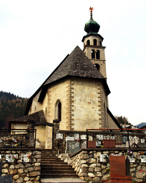 Church in the Dolomites