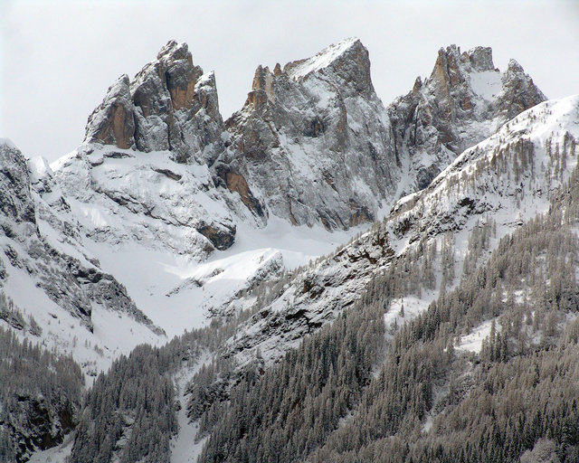 Peaks in The Dolomites