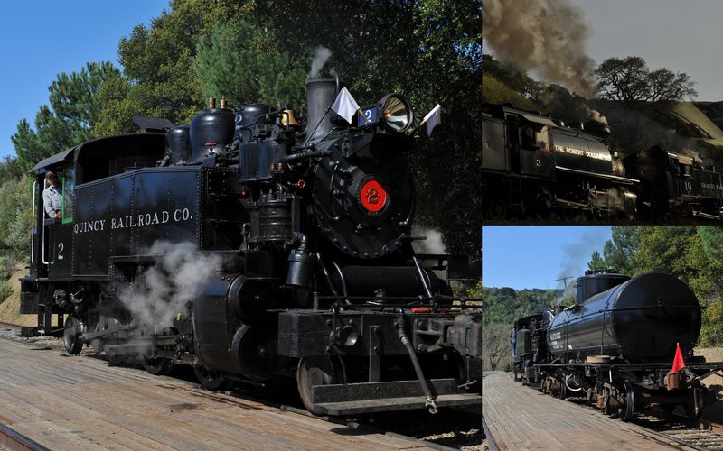 Quincy Railroad Collage