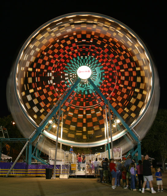 Checkerboard Ferris Wheel
